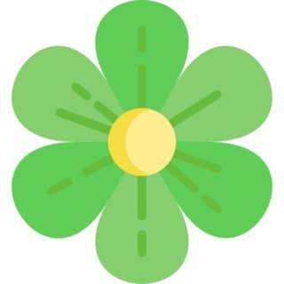 Green blossoms