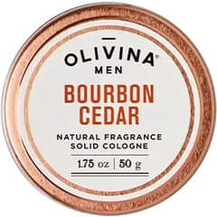 Bourbon Cedar (Solid Cologne) by Olivina Men / Olivina perfume bottle