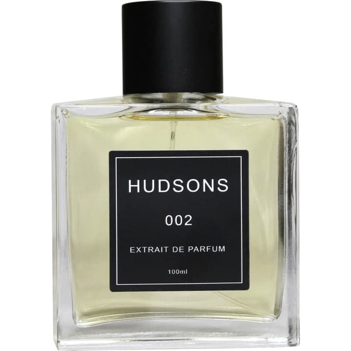 002 by Hudsons perfume bottle