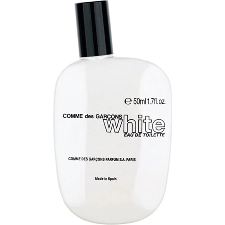 White by Comme des Garçons perfume bottle