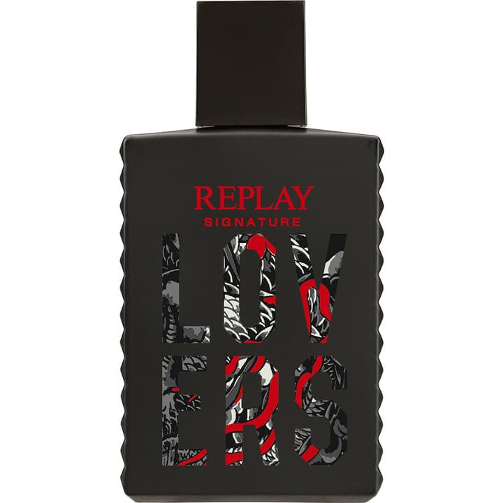 Signature Lovers for Man by Replay perfume bottle