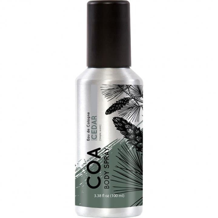 Cedar by COA perfume bottle