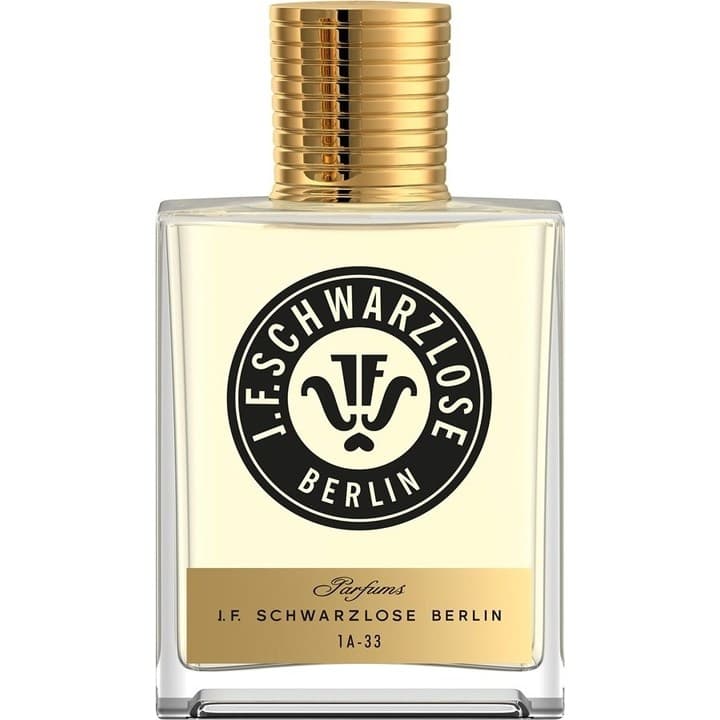 1A-33 (2012) by J.F. Schwarzlose Berlin perfume bottle
