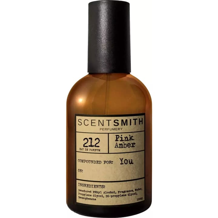 212 Pink Amber by Scentsmith Perfumery perfume bottle