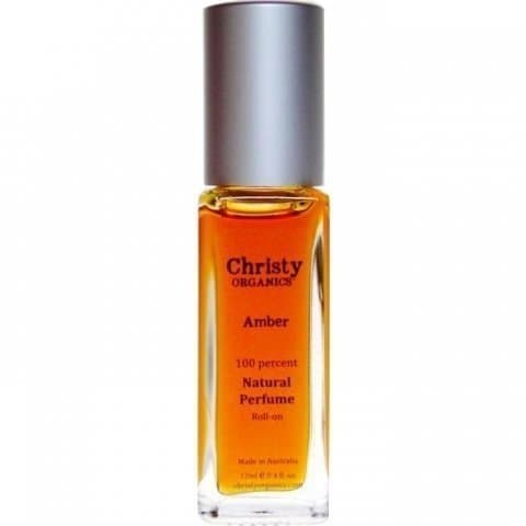 Amber by Christy Organics perfume bottle