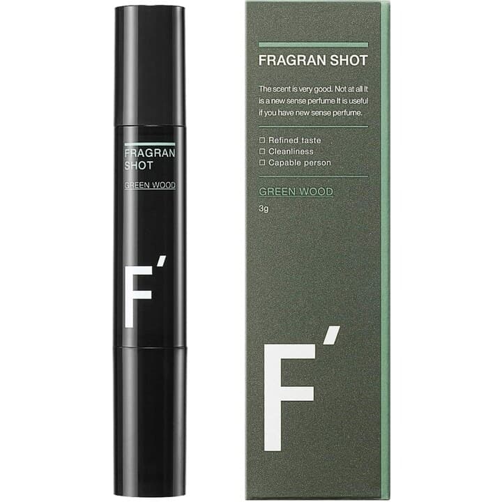 Fragran Shot - Green Wood / フレグランショット グリーンウッドの香り by F' / エフダッシュ perfume bottle