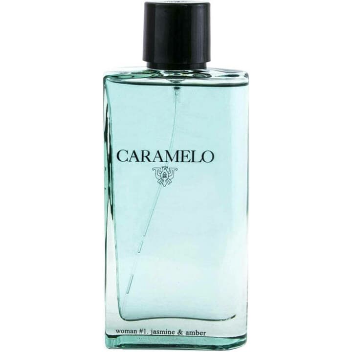 Woman #1. Jasmine & Amber by Caramelo perfume bottle
