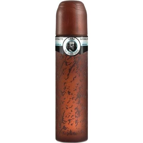 Silver by Cuba perfume bottle